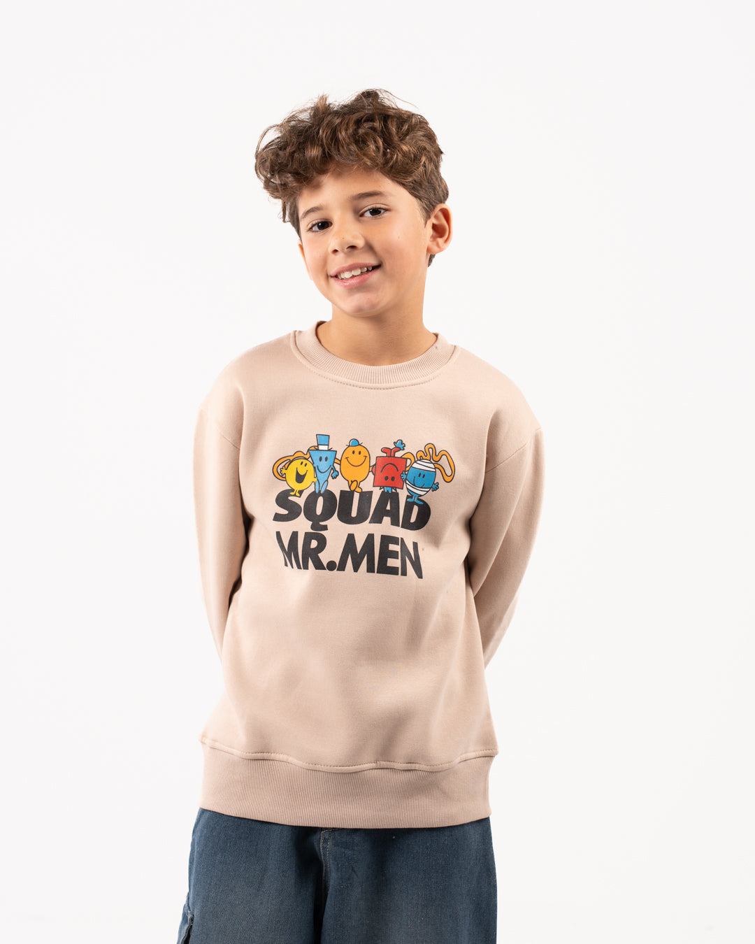 Squad Boys Printed Sweatshirt