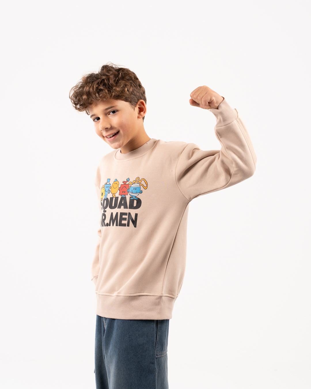 Squad Boys Printed Sweatshirt