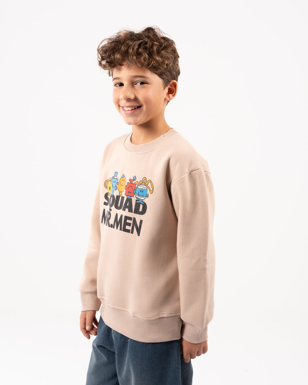 Squad Boys Printed Sweatshirt