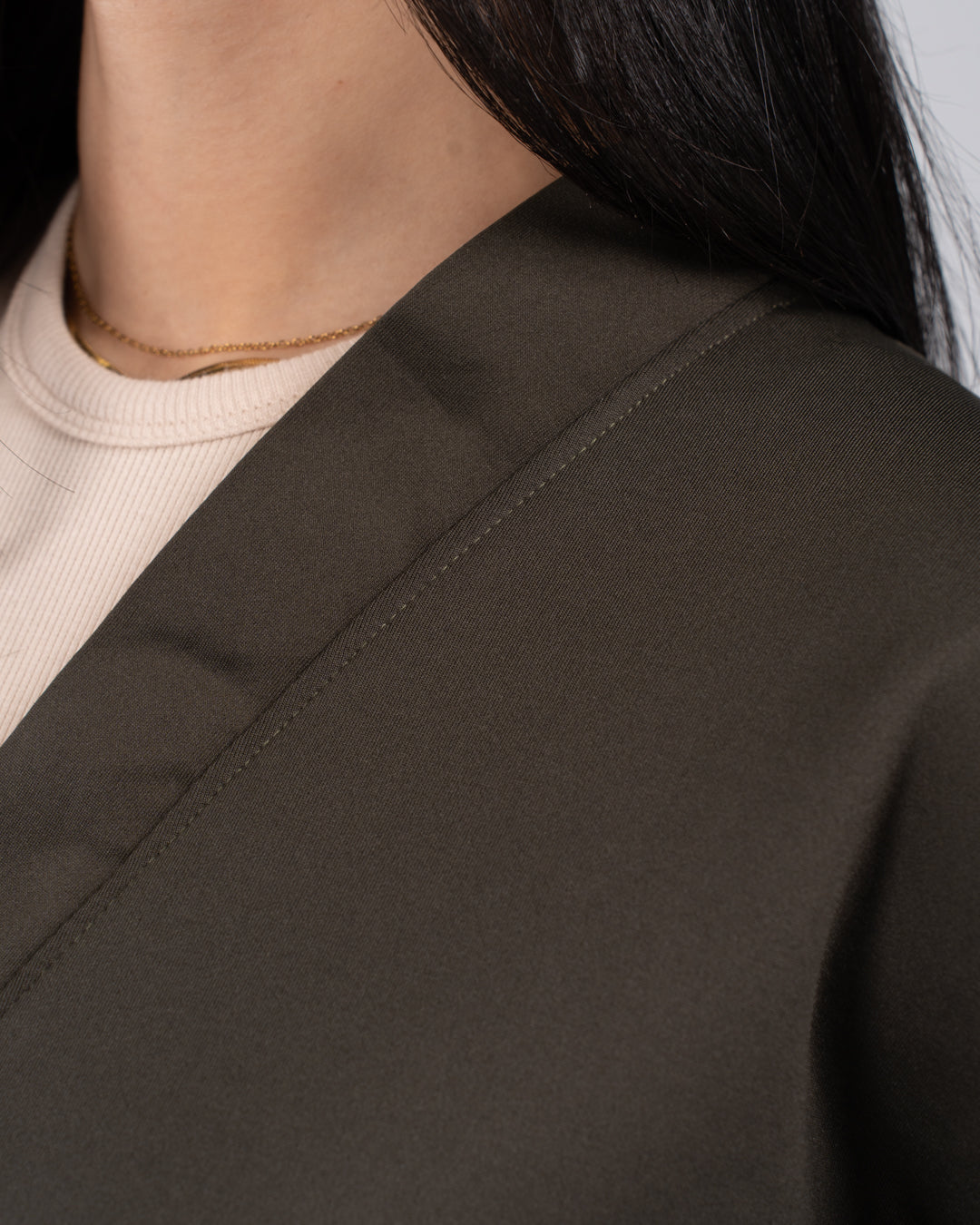 Women Buttoned Sweatshirt