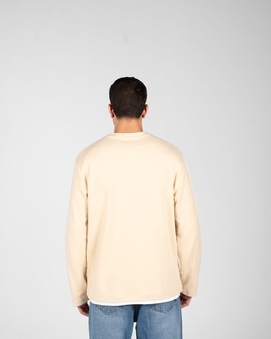 Round Neck Men Sweater