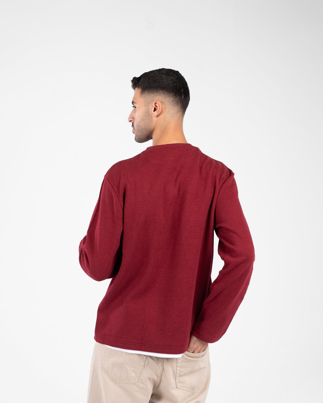 Round Neck Men Sweater