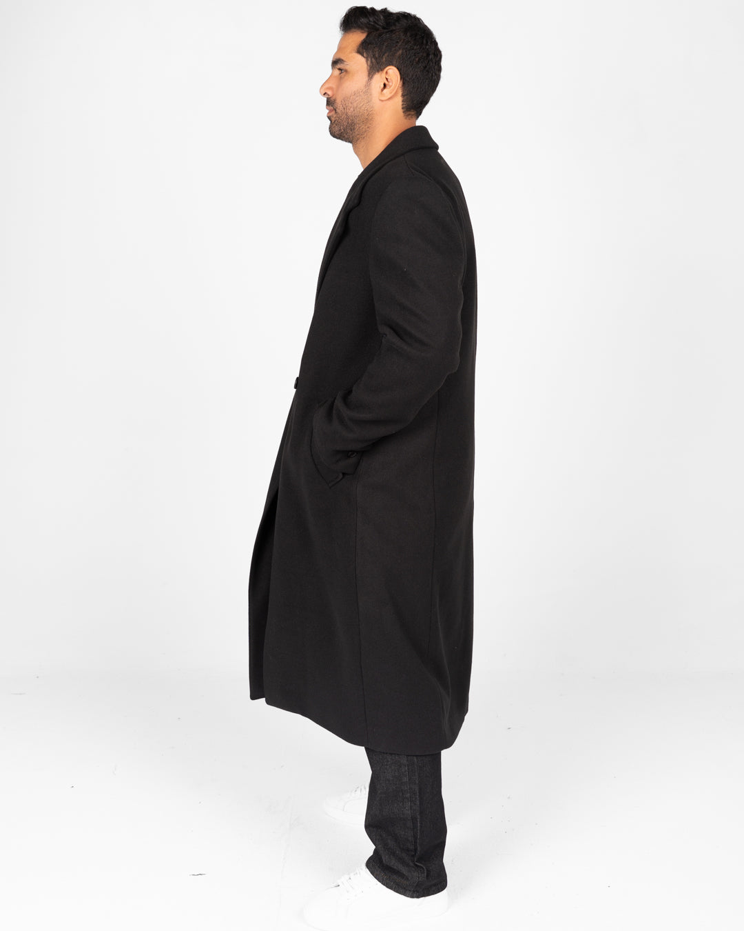 معطف طويل للرجال