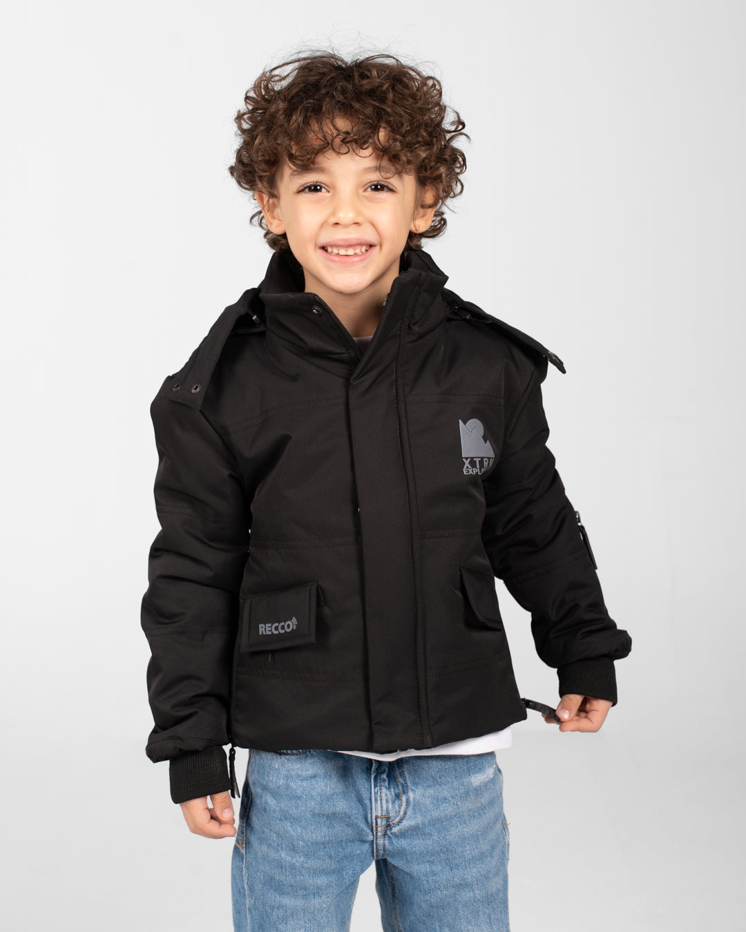 Boys Zippered Sweater