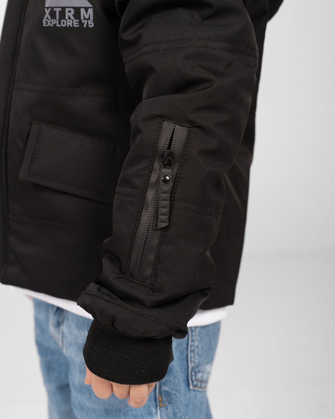 Boys Zippered Sweater