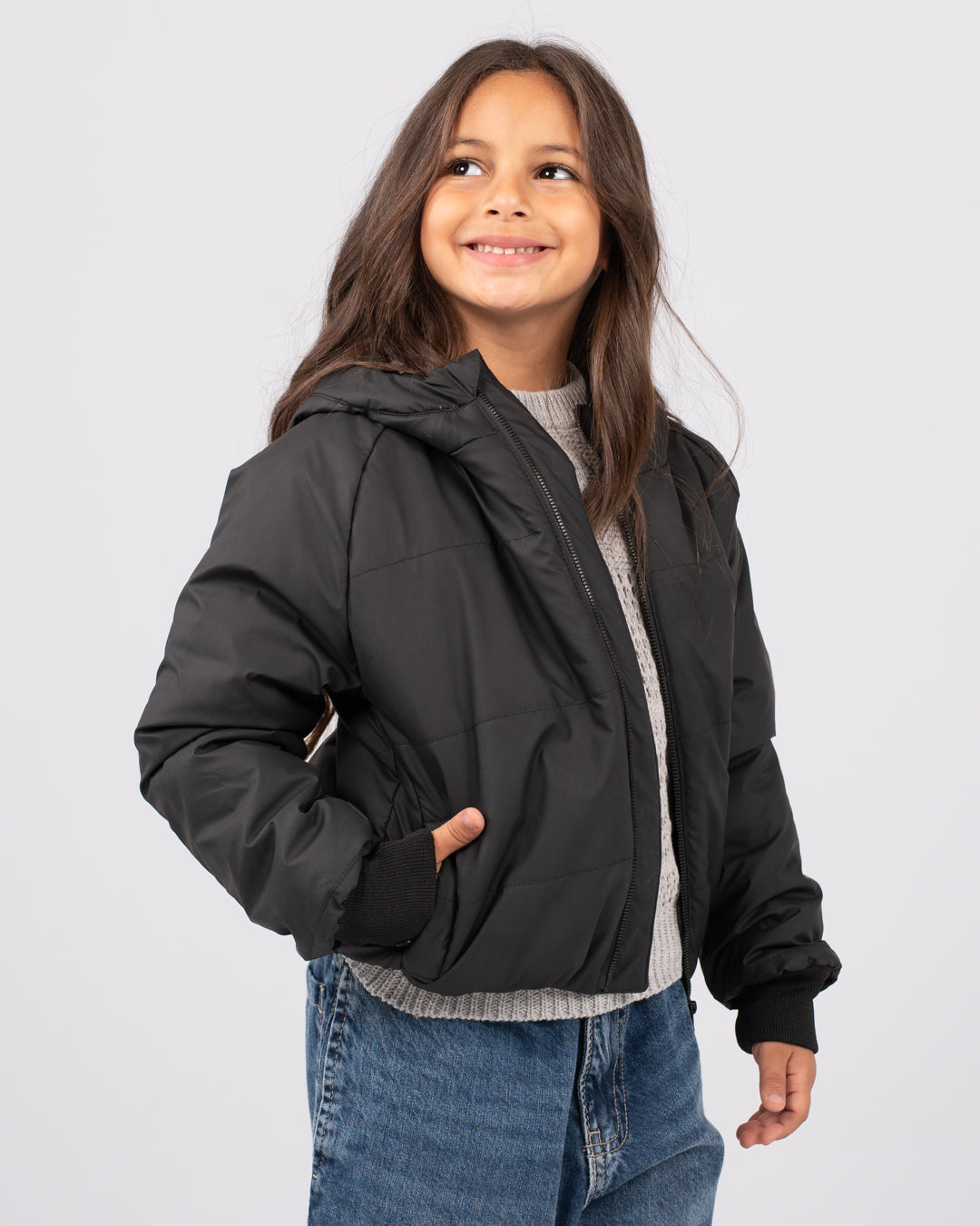 سترة مقاومة للماء للبنات