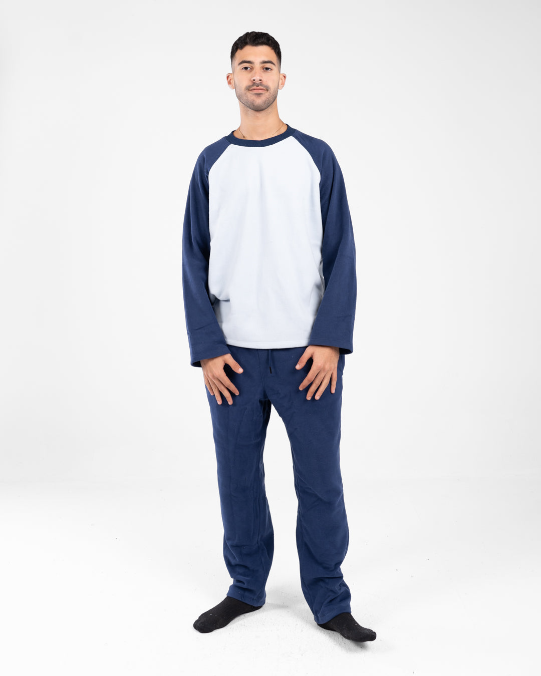 Men Sleeve Plain Pajama