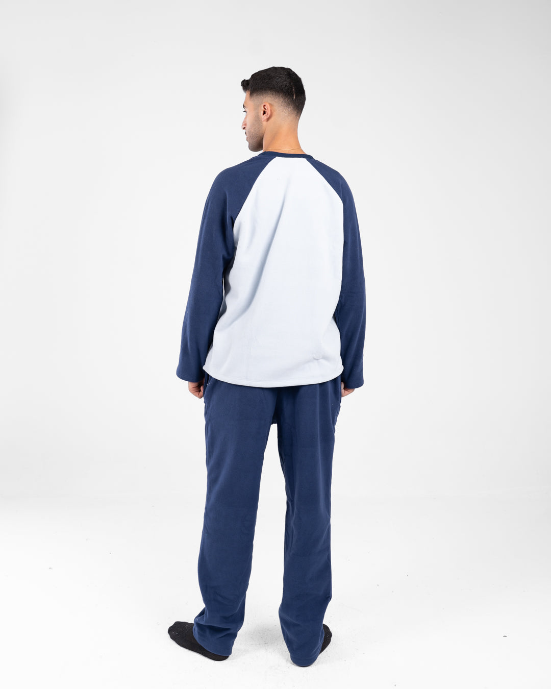 Men Sleeve Plain Pajama