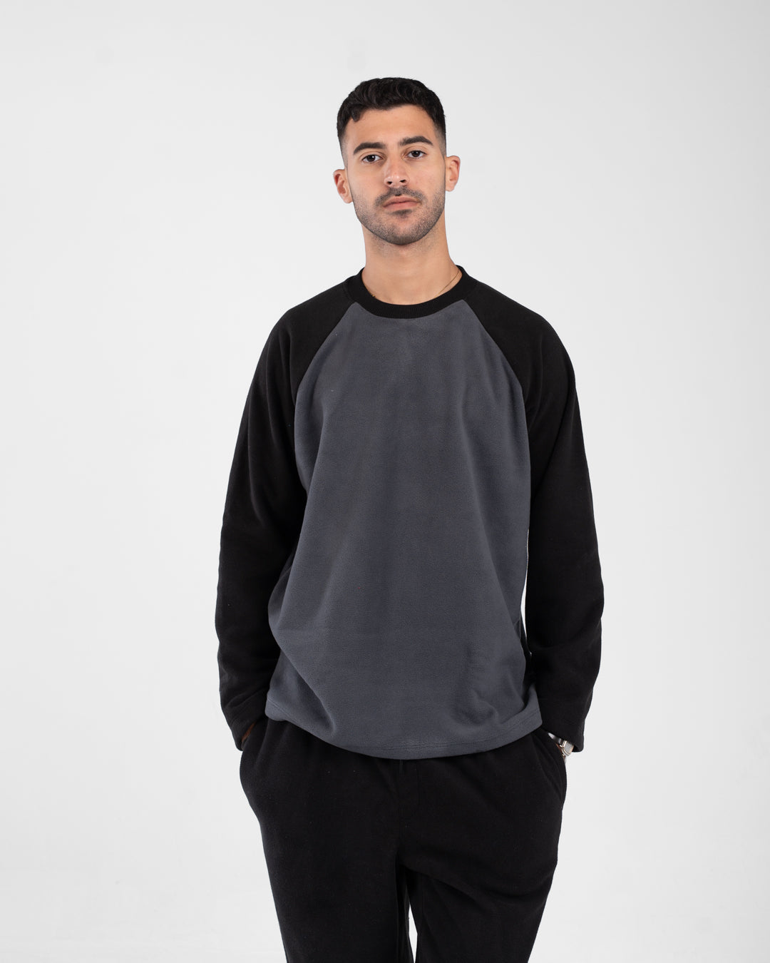 Men Sleeve Plain Pajama