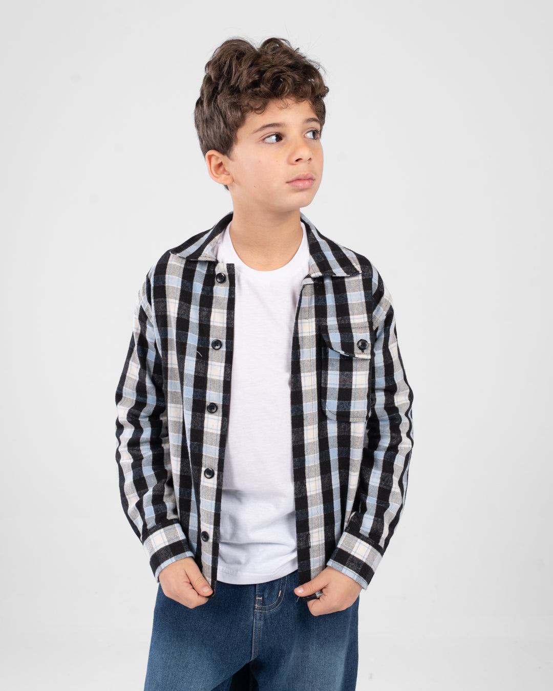 Plaid Boys Shirt