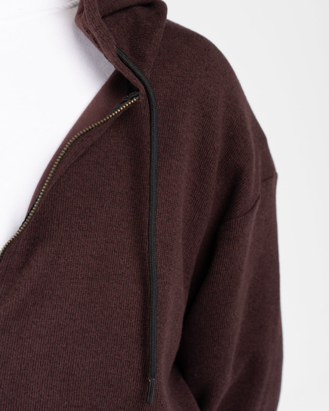 Men Zippered Hoodied Sweatshirt