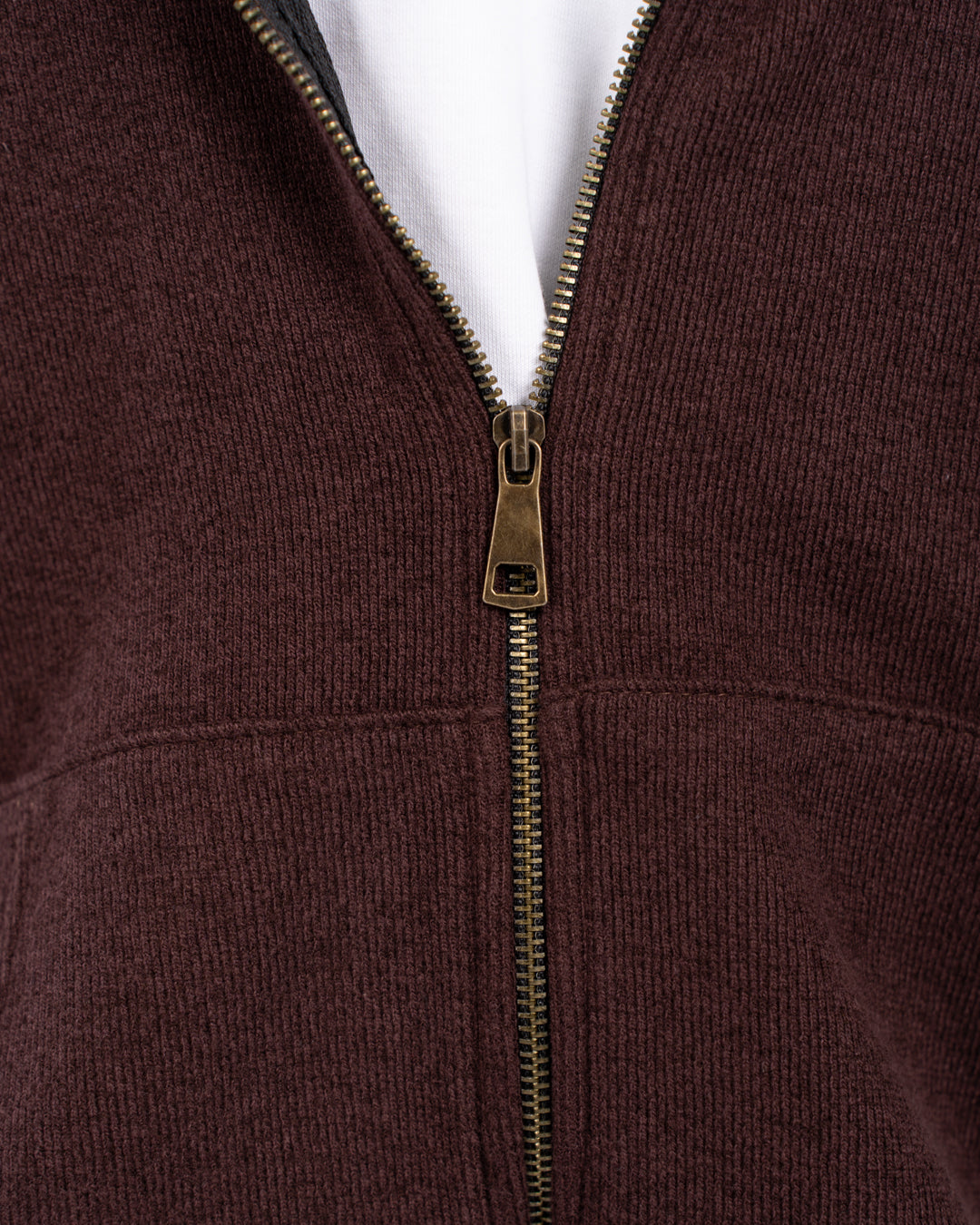 Men Zippered Hoodied Sweatshirt