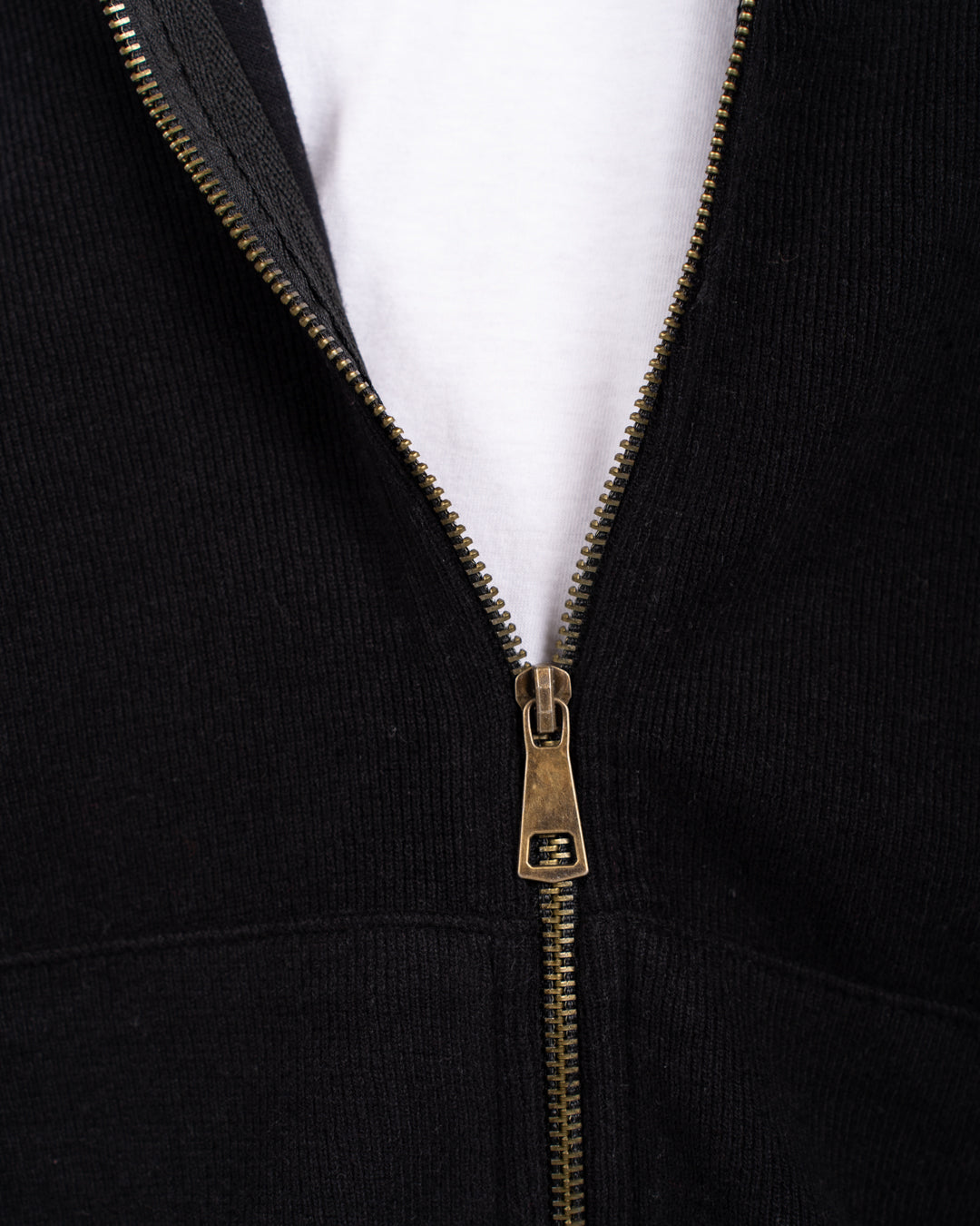 Men Zippered Hoodied Sweatshirt