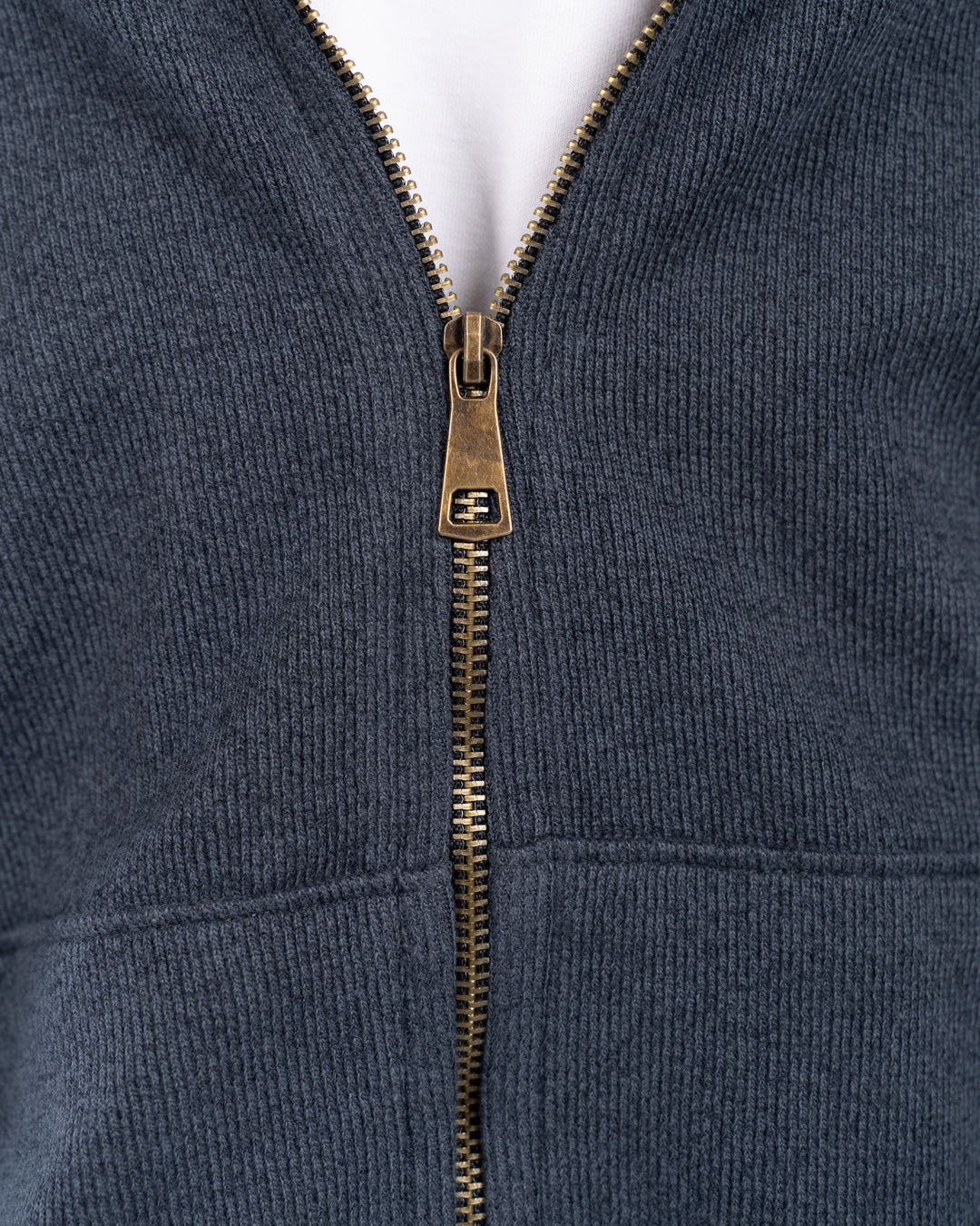 Men Zippered Hoodied Sweatshirt