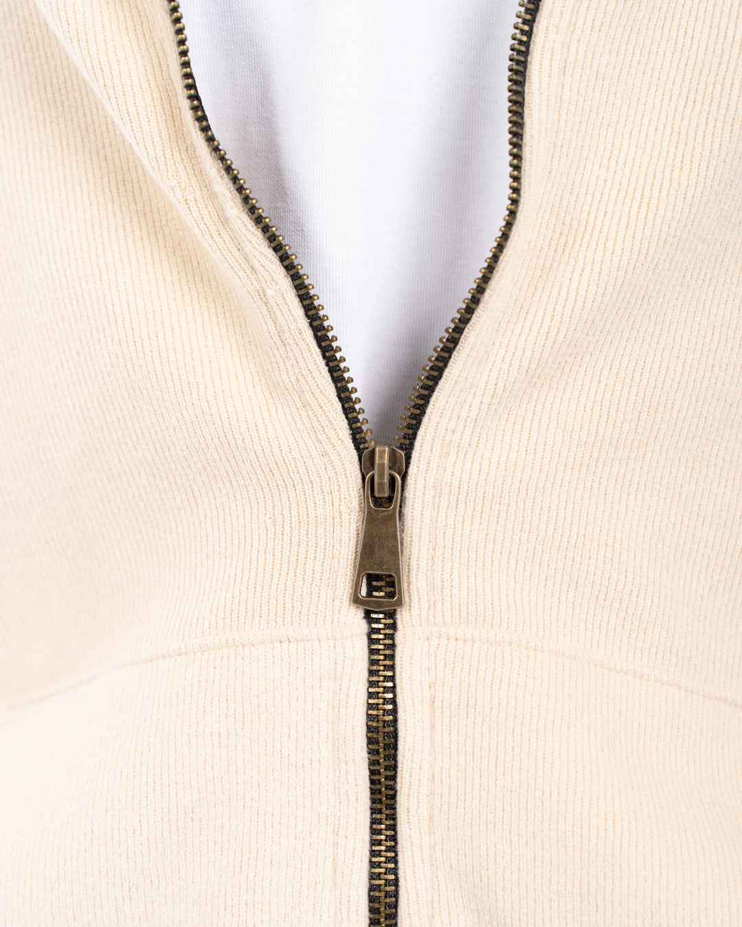 Men Zippered Hoodied Sweatshirt