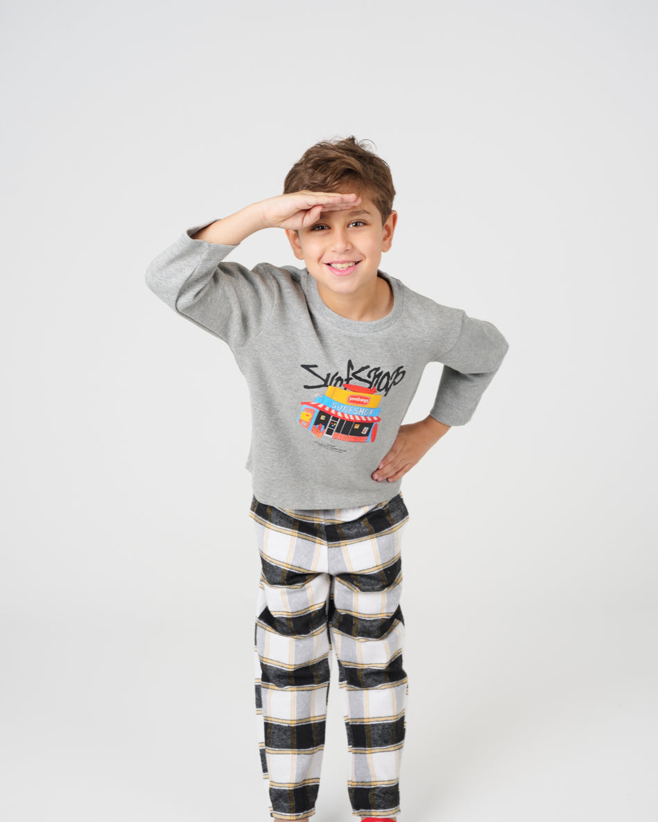 Surf Checkered Pajama