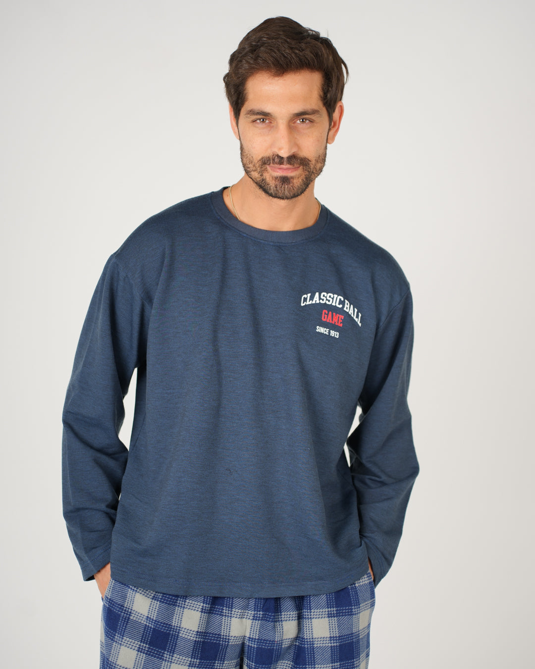 Men Checkered Pajama