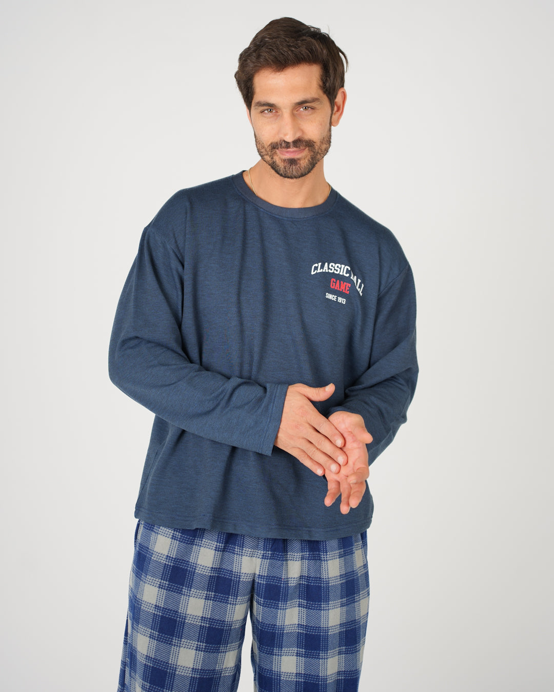 Men Checkered Pajama