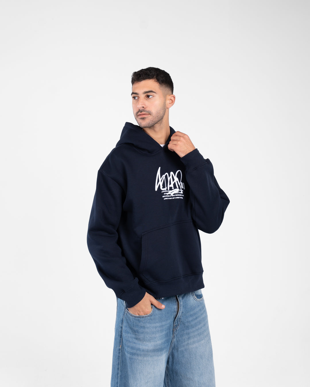 Men Back Printed Sweatshirt