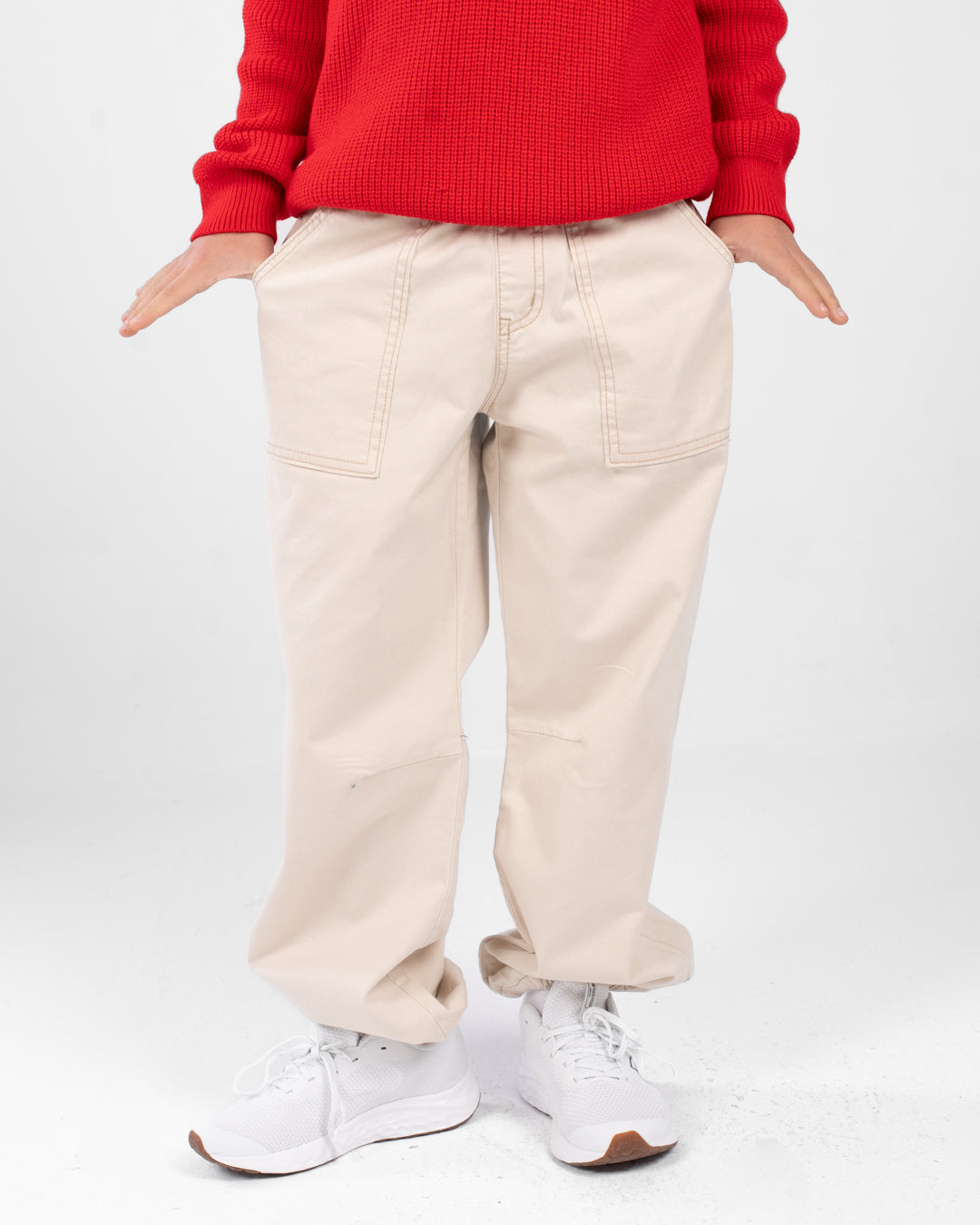 Boys Jogger Fit Gabardine Pant