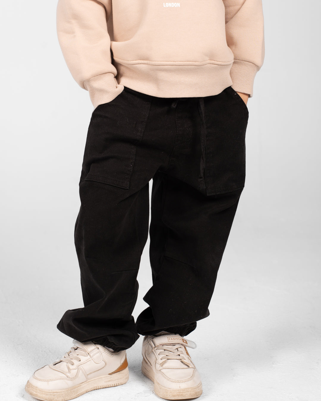 Boys Jogger Fit Gabardine Pant