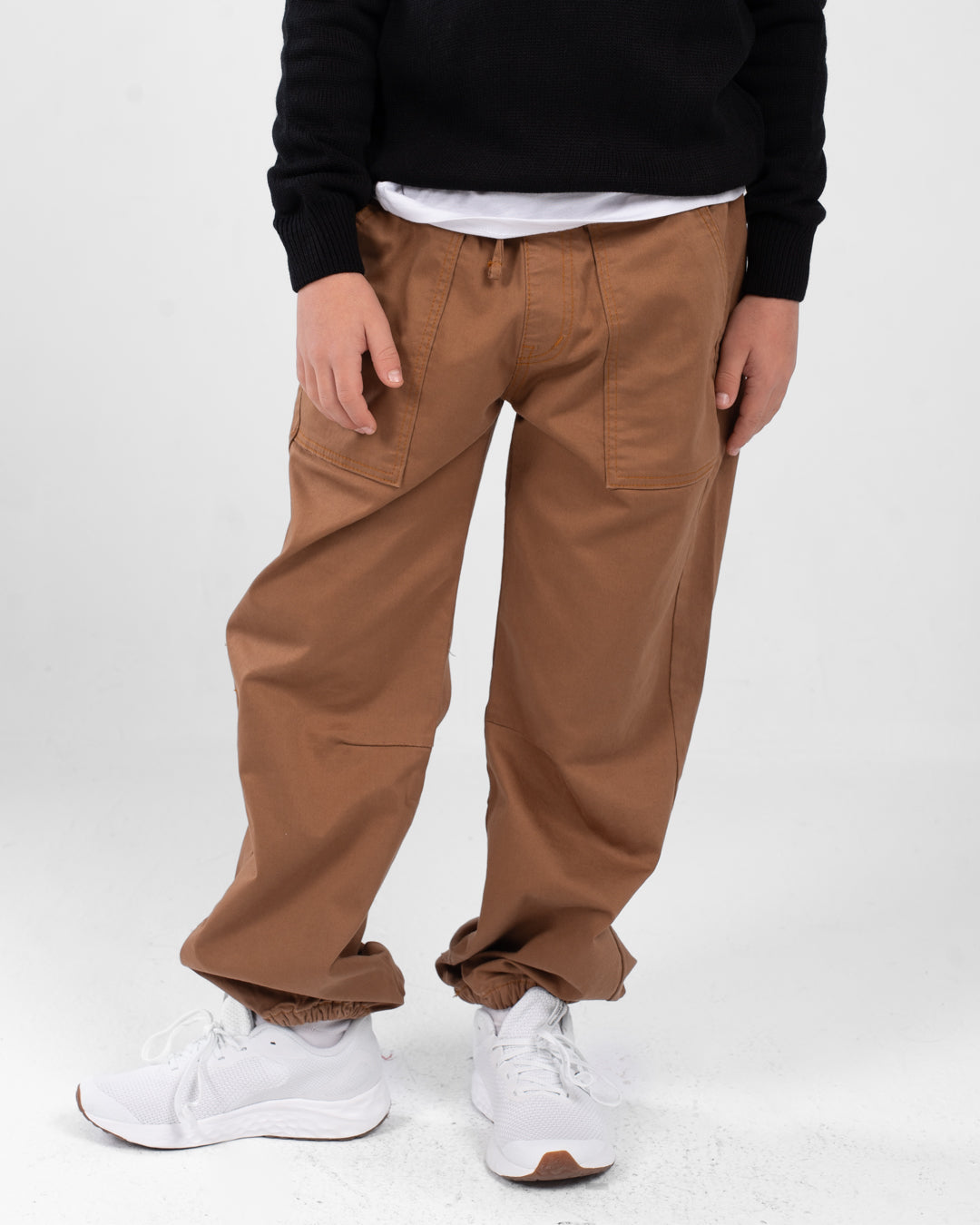 Boys Jogger Fit Gabardine Pant