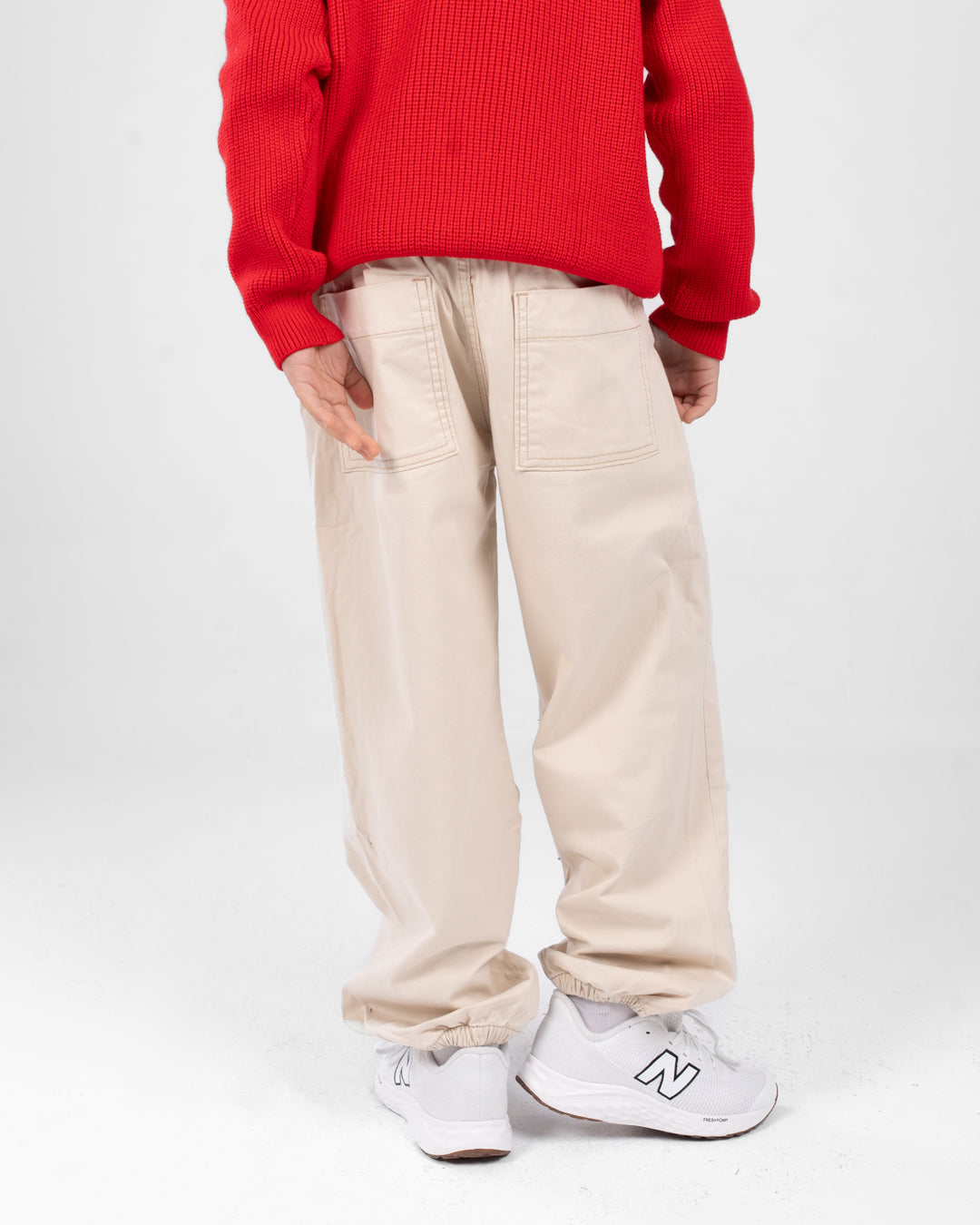 Boys Jogger Fit Gabardine Pant
