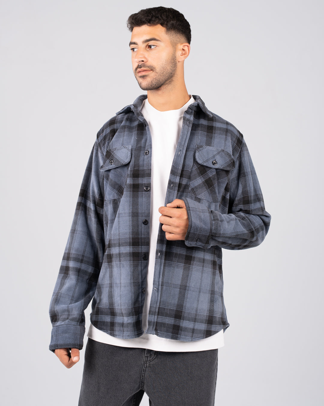 Plaid OverShirt Men