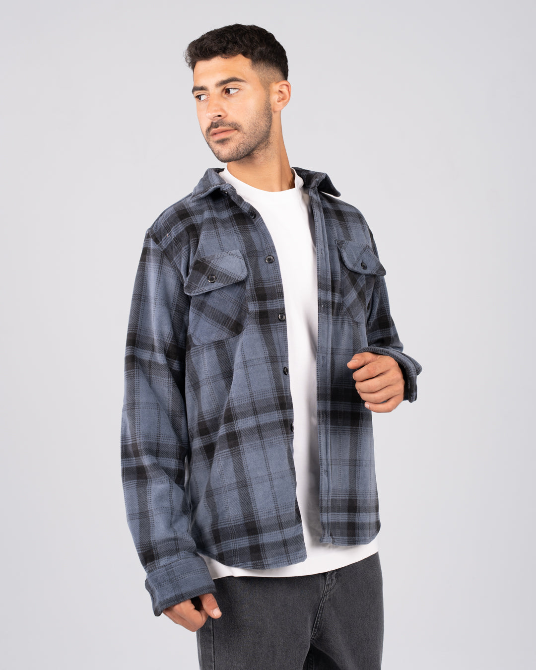 Plaid OverShirt Men