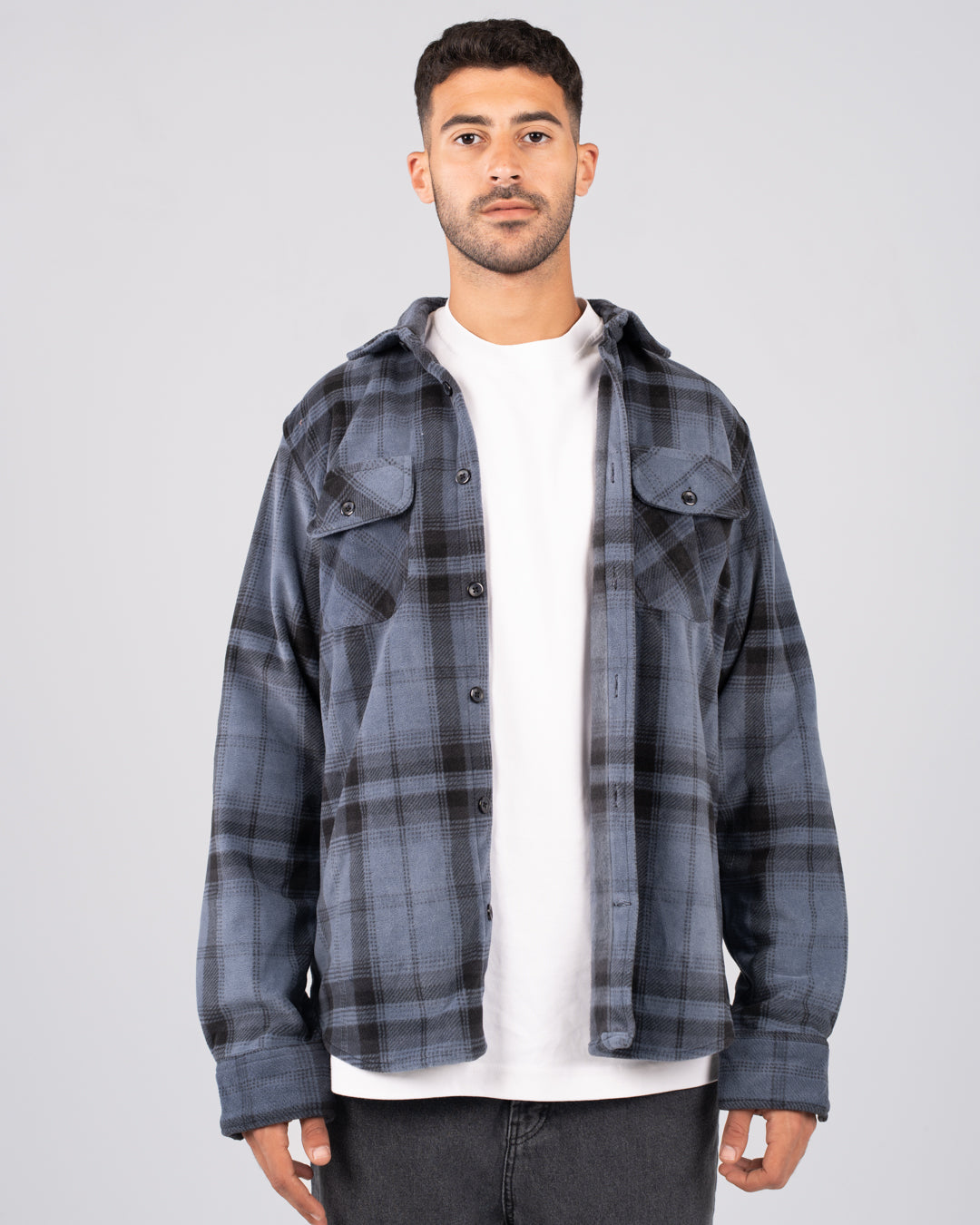 Plaid OverShirt Men