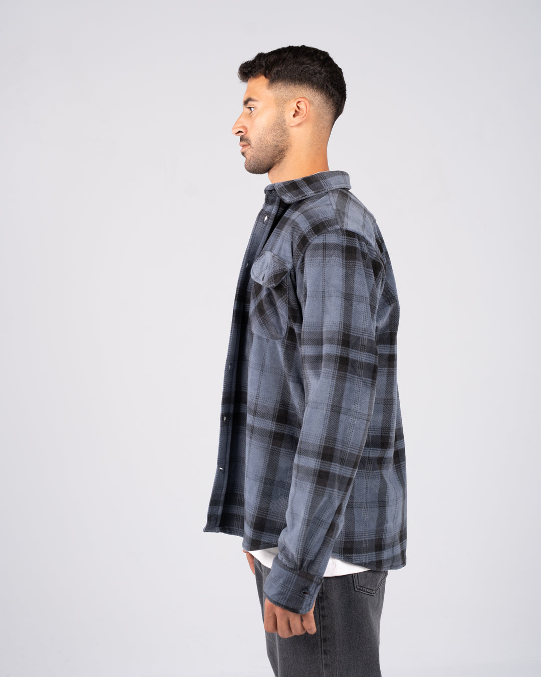 Plaid OverShirt Men