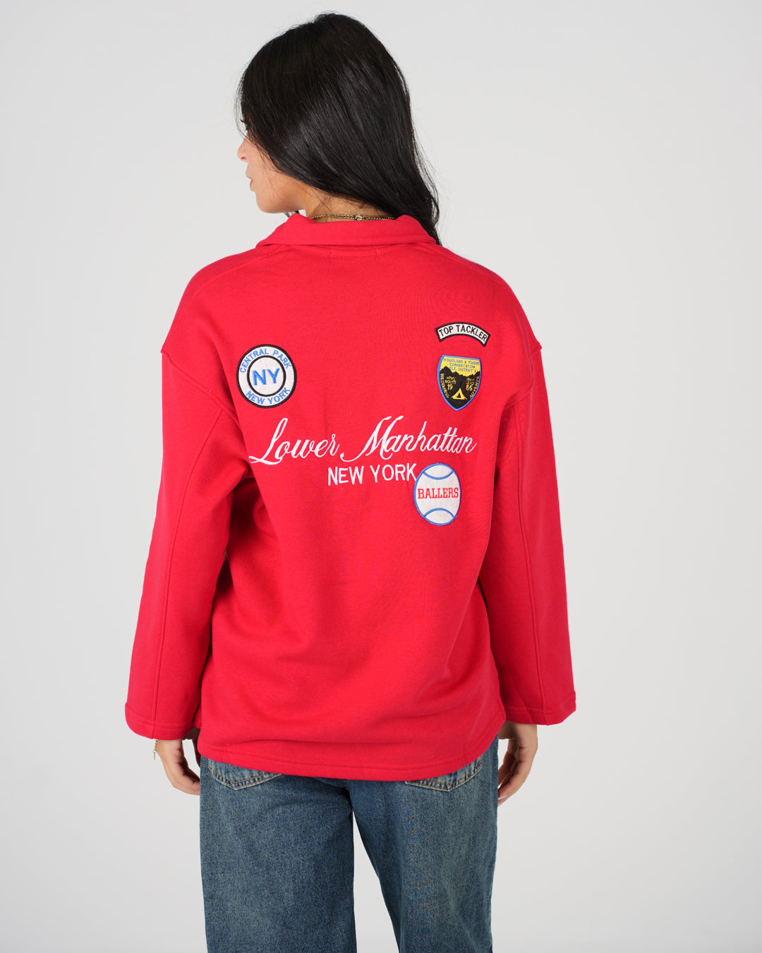 سويت شيرت نسائي مطرز