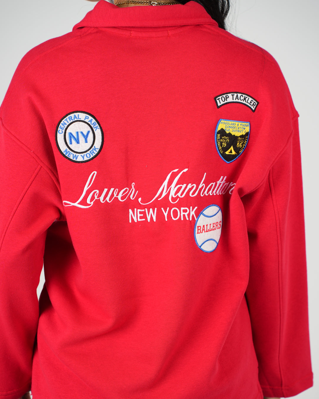 سويت شيرت نسائي مطرز