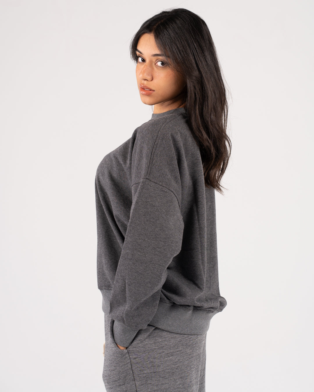 Women Basic SweatShirt