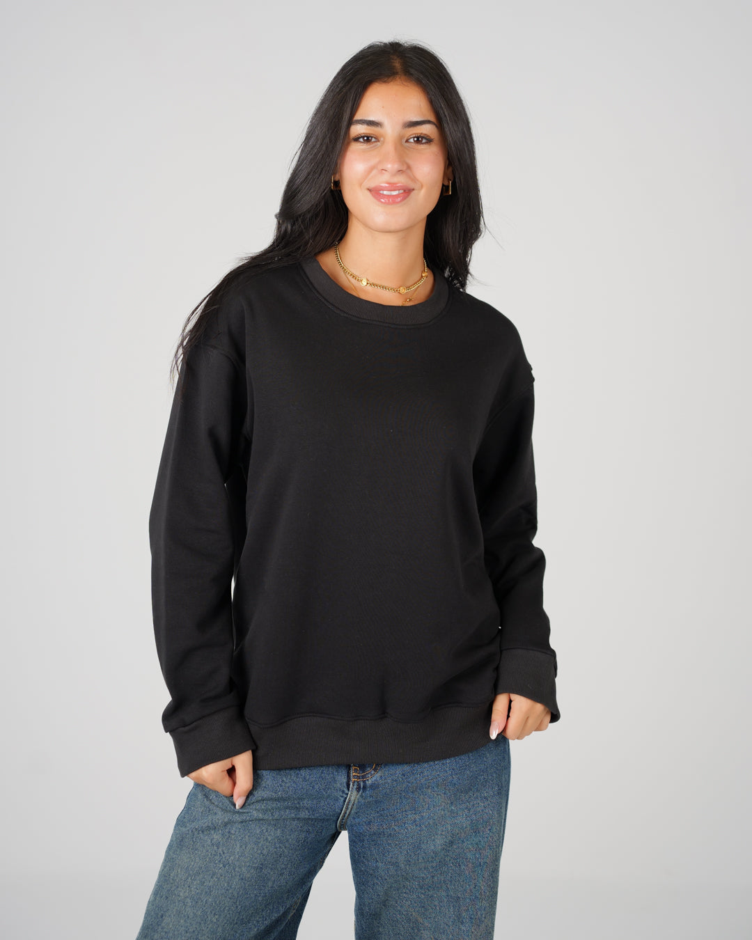Women Basic Crewneck
