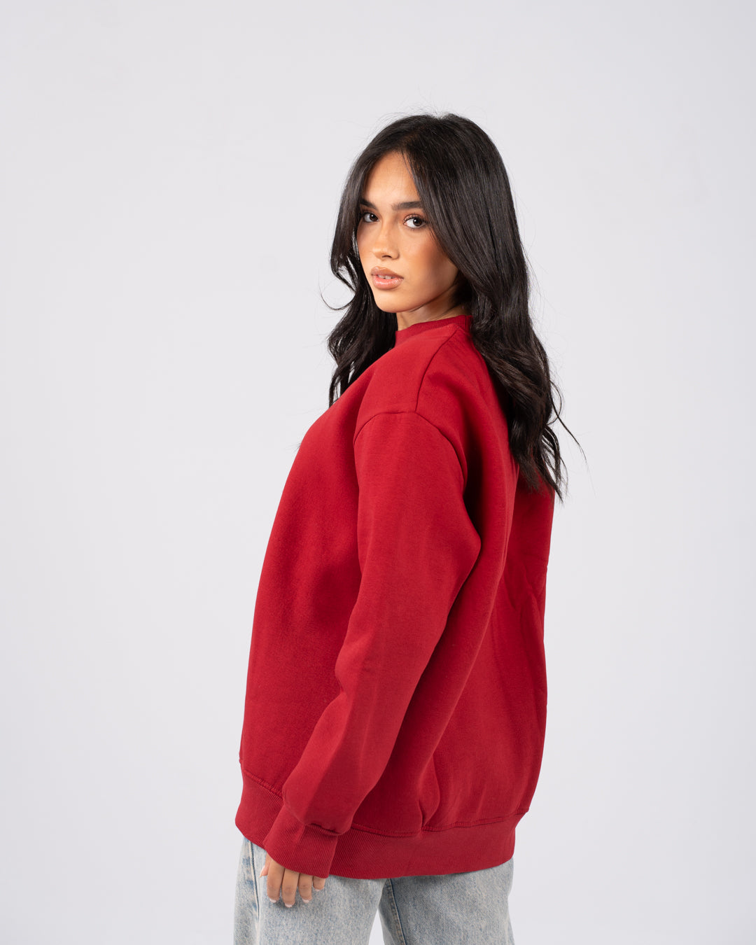 Women Plain Sweatshirt