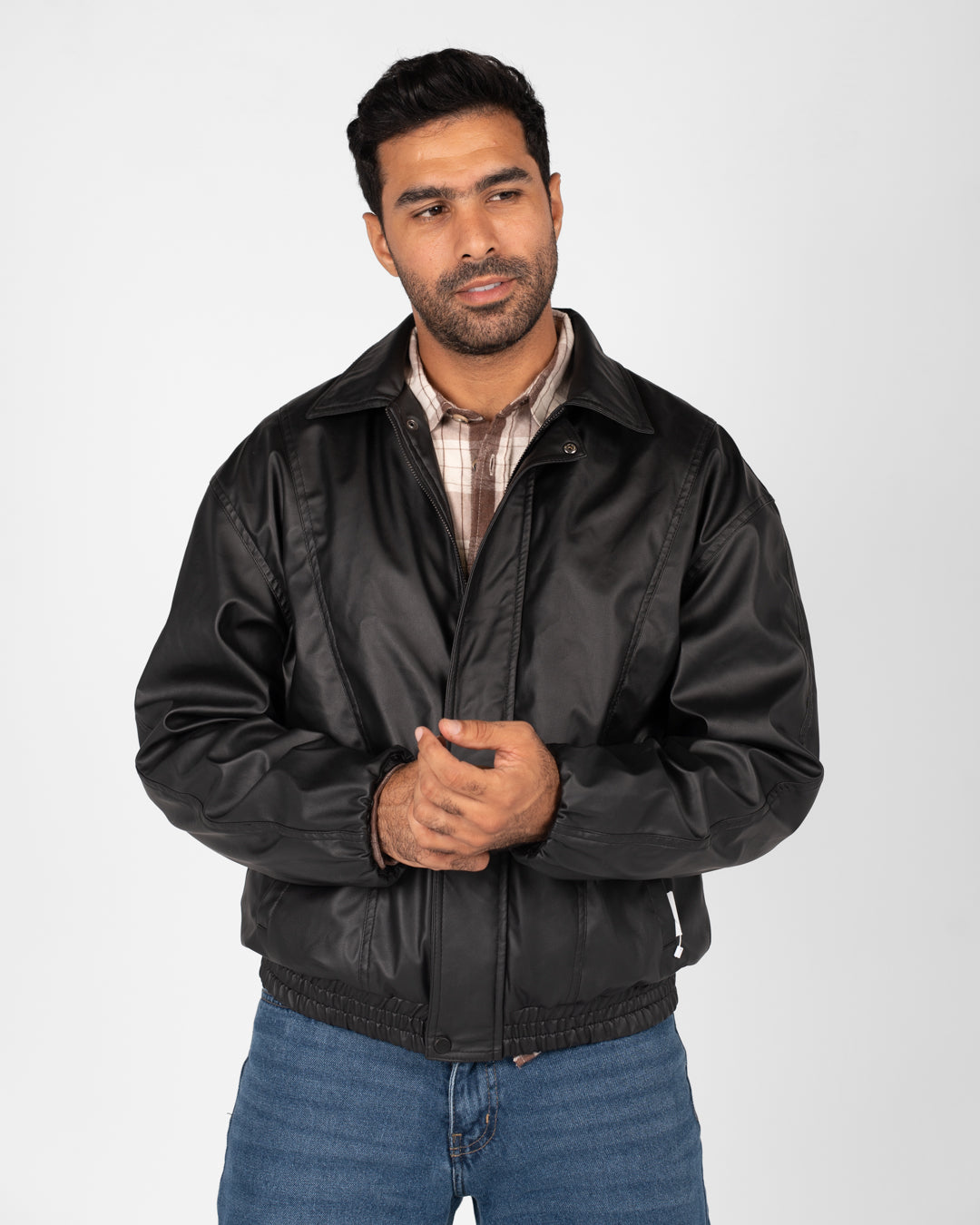 سترة جلدية للرجال