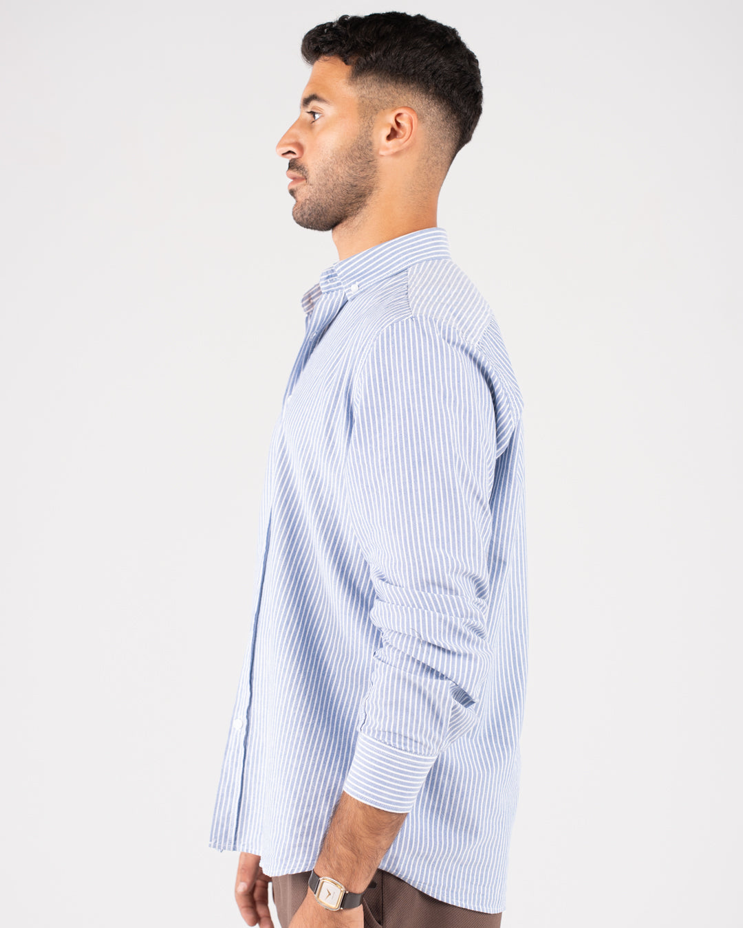 قميص أكسفورد مخطط للرجال