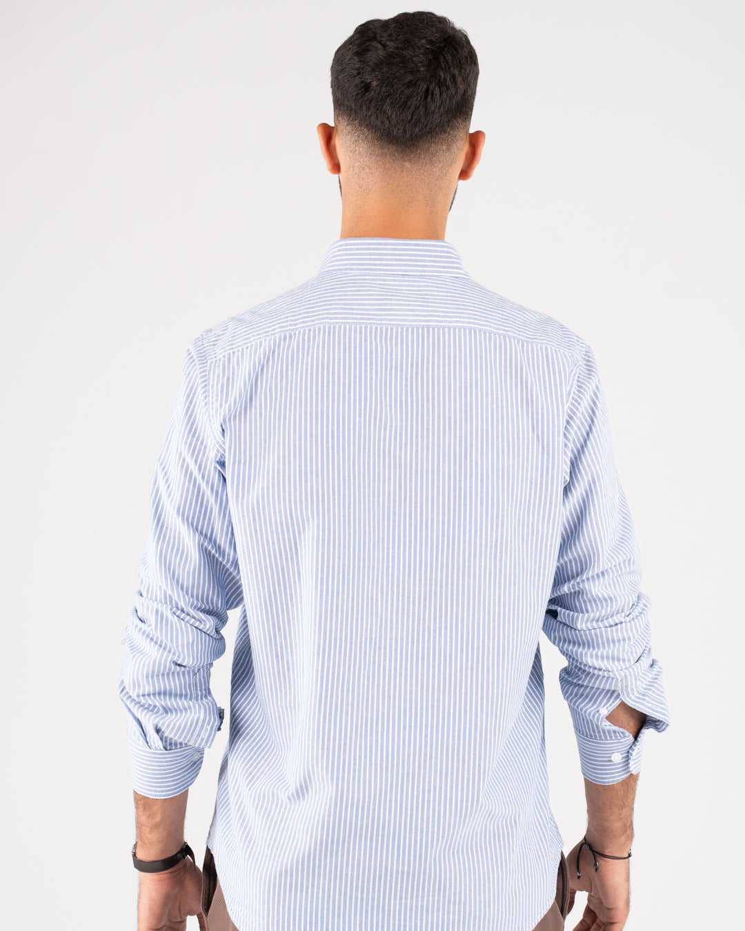 Men Striped Oxford Shirt