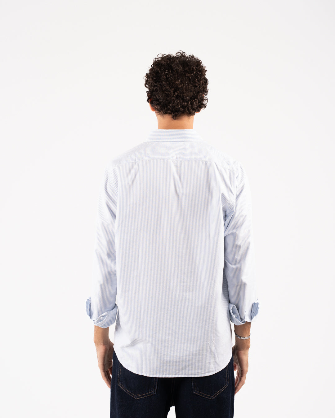 Long Sleeve Men Oxford Shirt