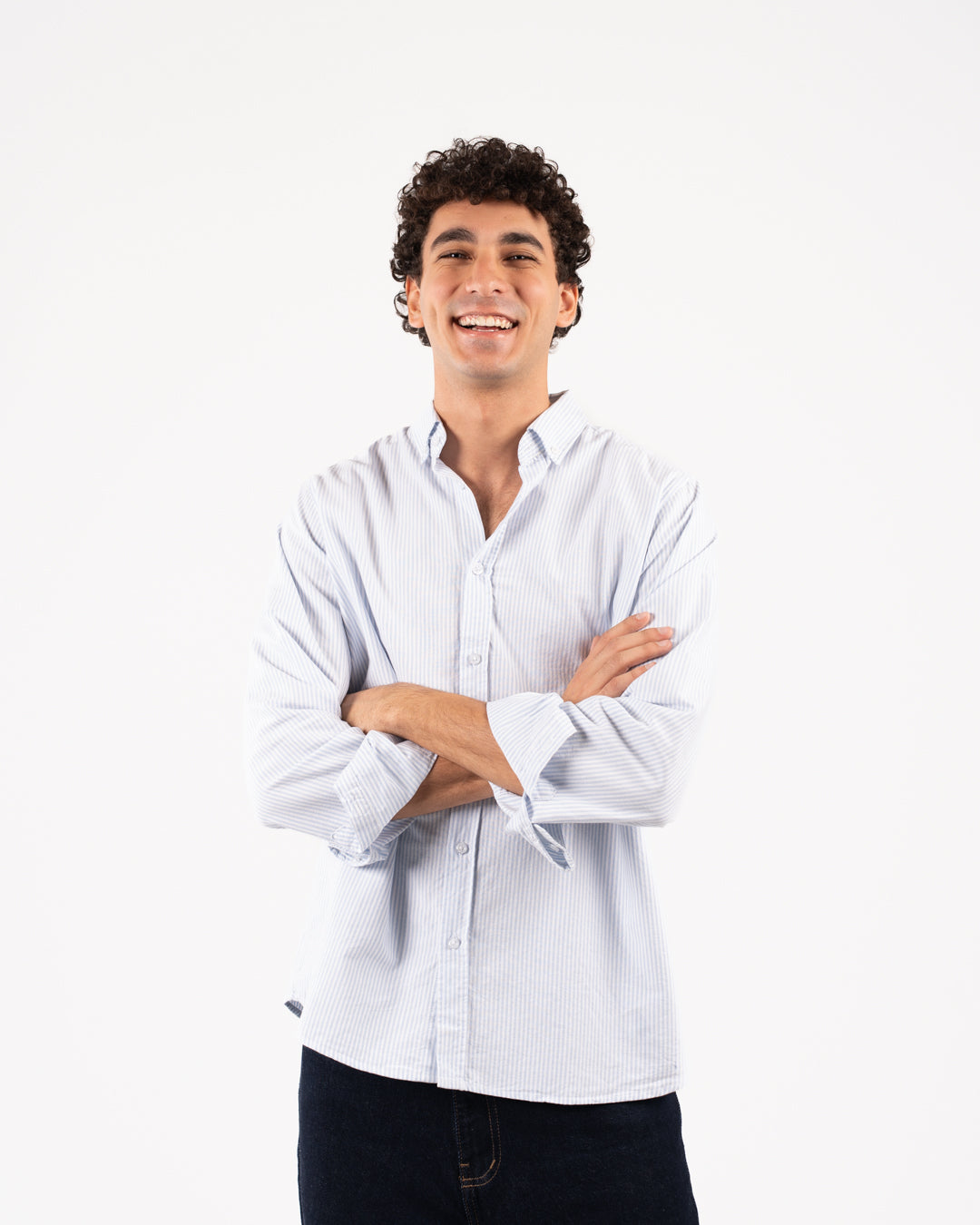 Long Sleeve Men Oxford Shirt