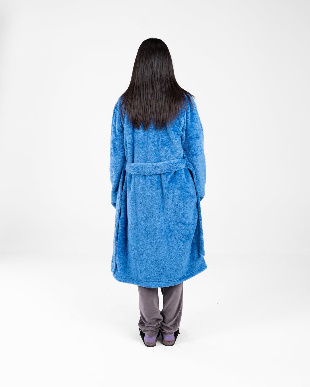 Women Long Fur Robe