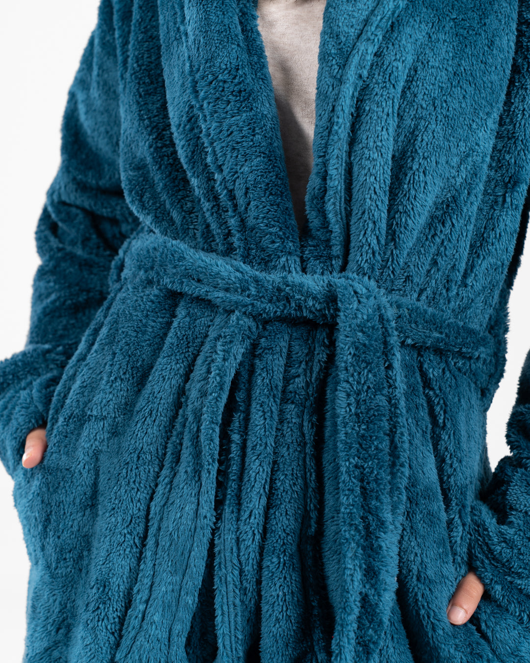 Women Long Fur Robe