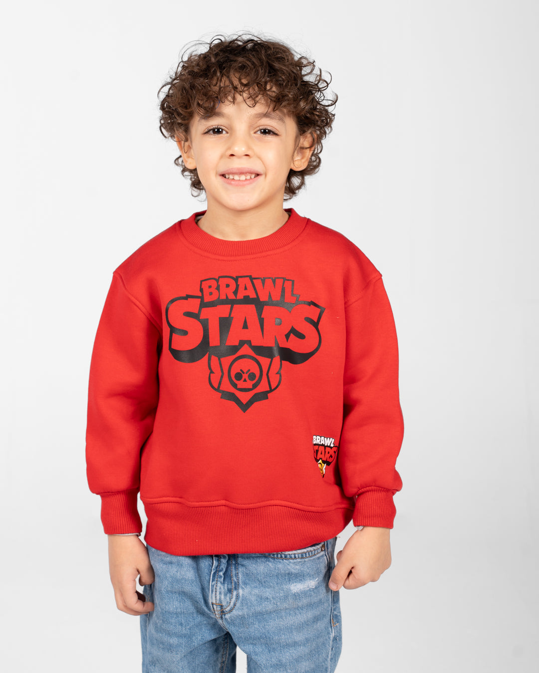Boys Printed SweatShirt Round Neck