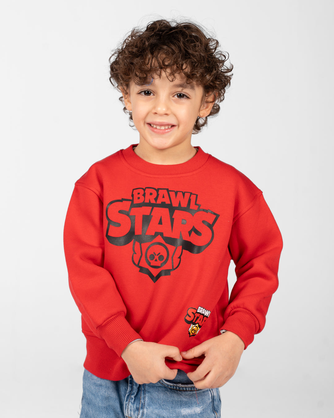Boys Printed SweatShirt Round Neck