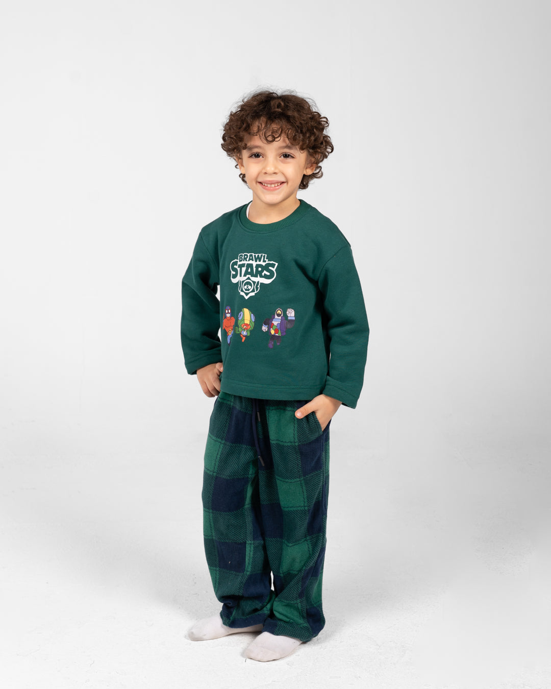 بيجامة أولادي كاروهات