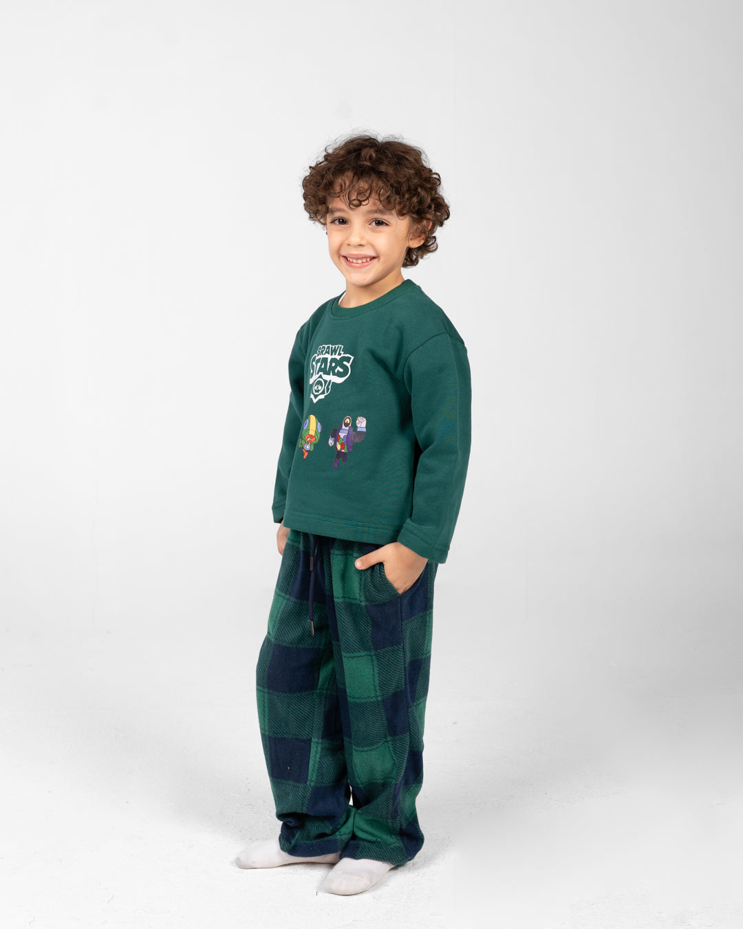 بيجامة أولادي كاروهات