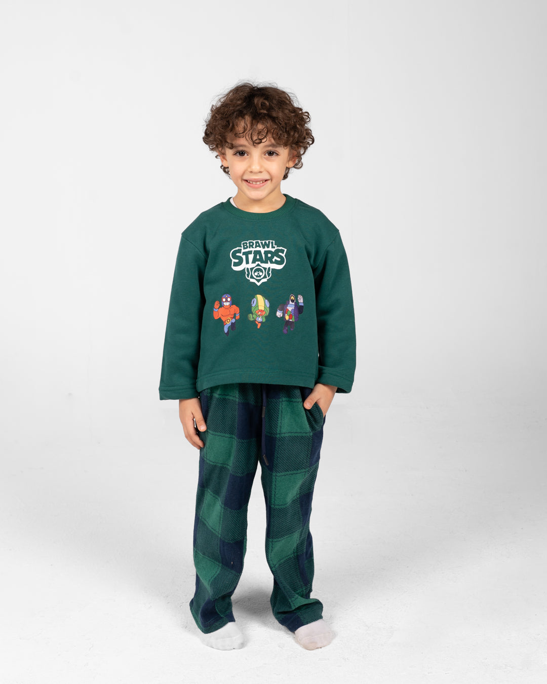 بيجامة أولادي كاروهات