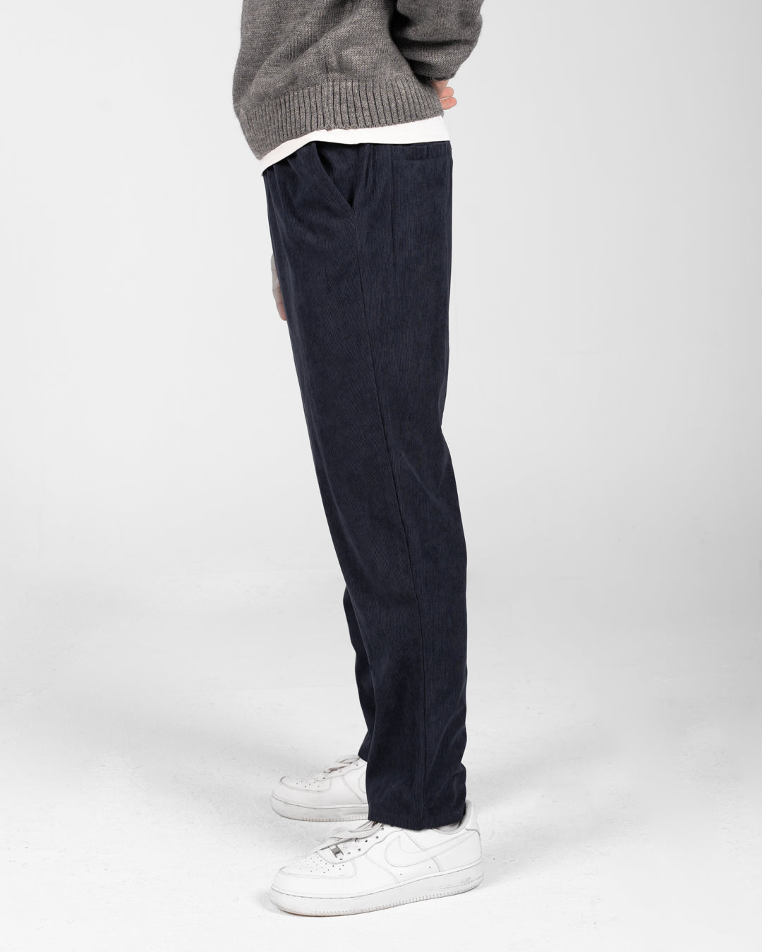 MEN PLAIN VELOUR PANT