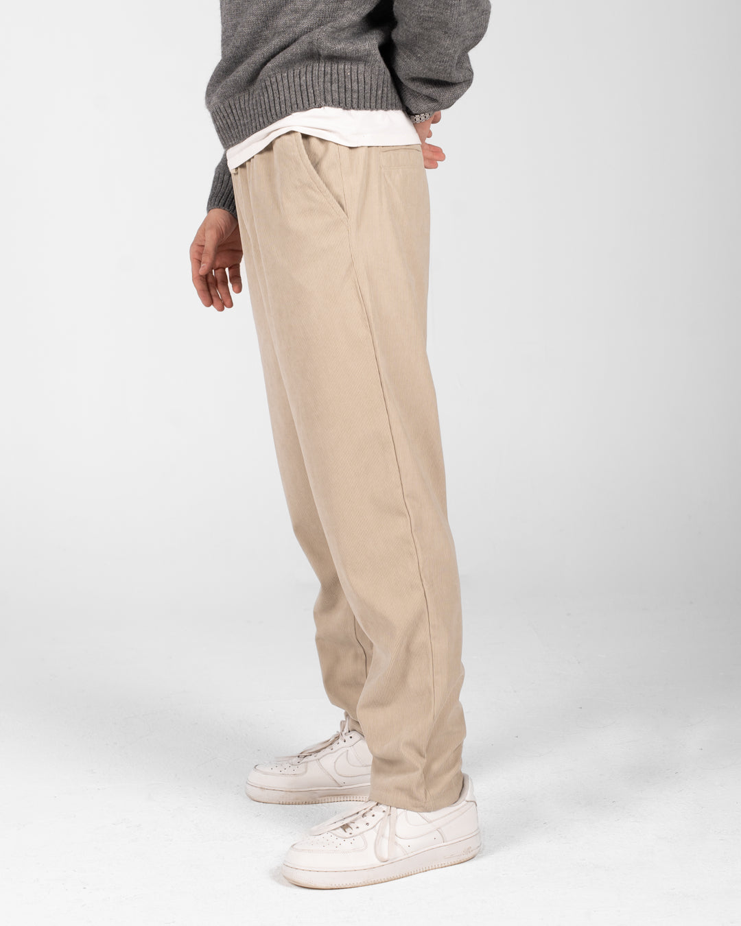 MEN PLAIN VELOUR PANT